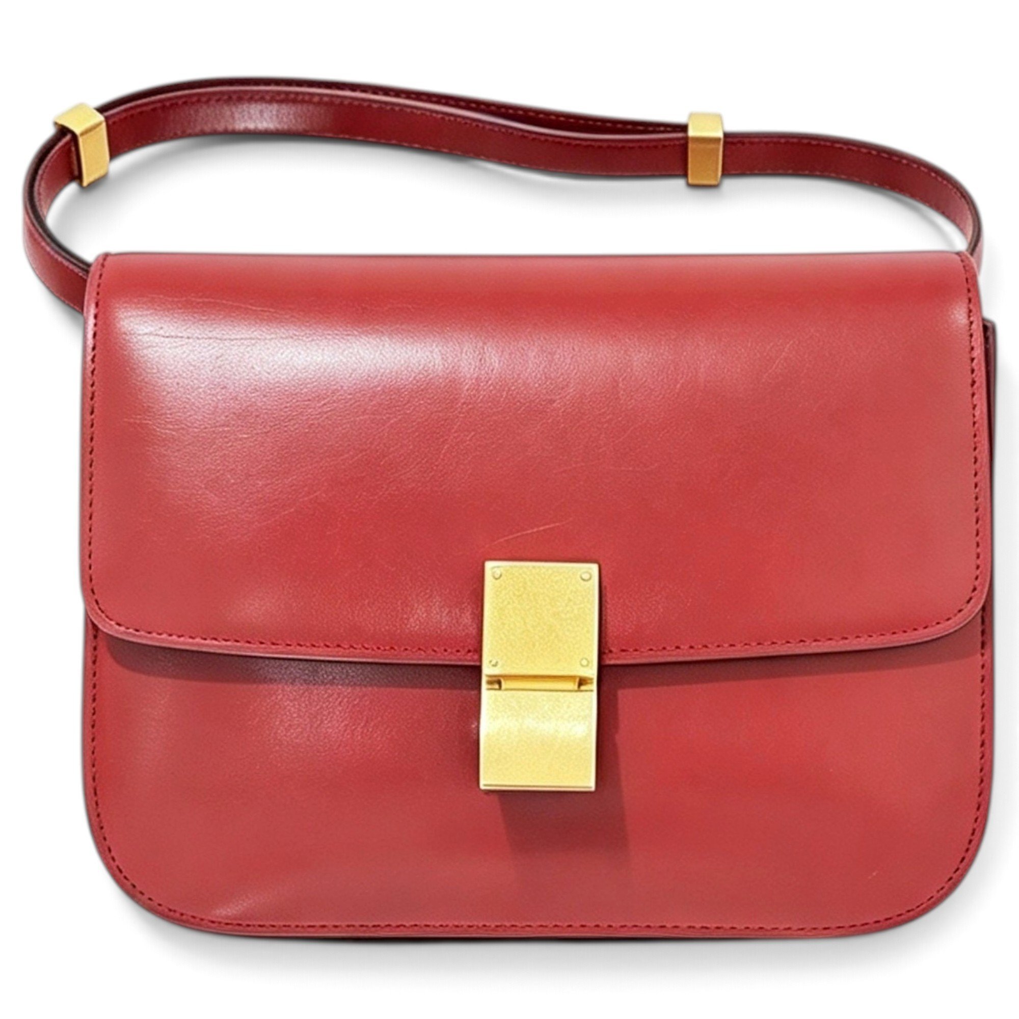 Classic leather handbag