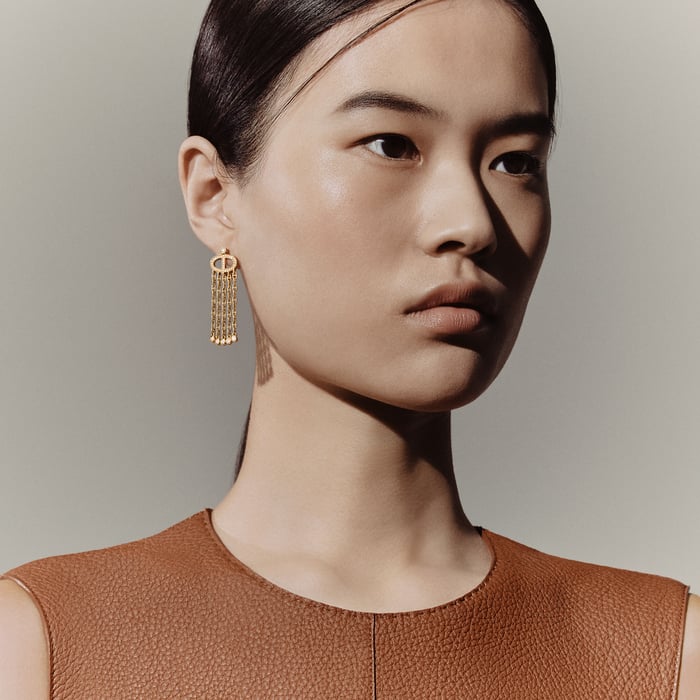 Sans Coloris Chaine d'Ancre Calypso Dangle Earrings