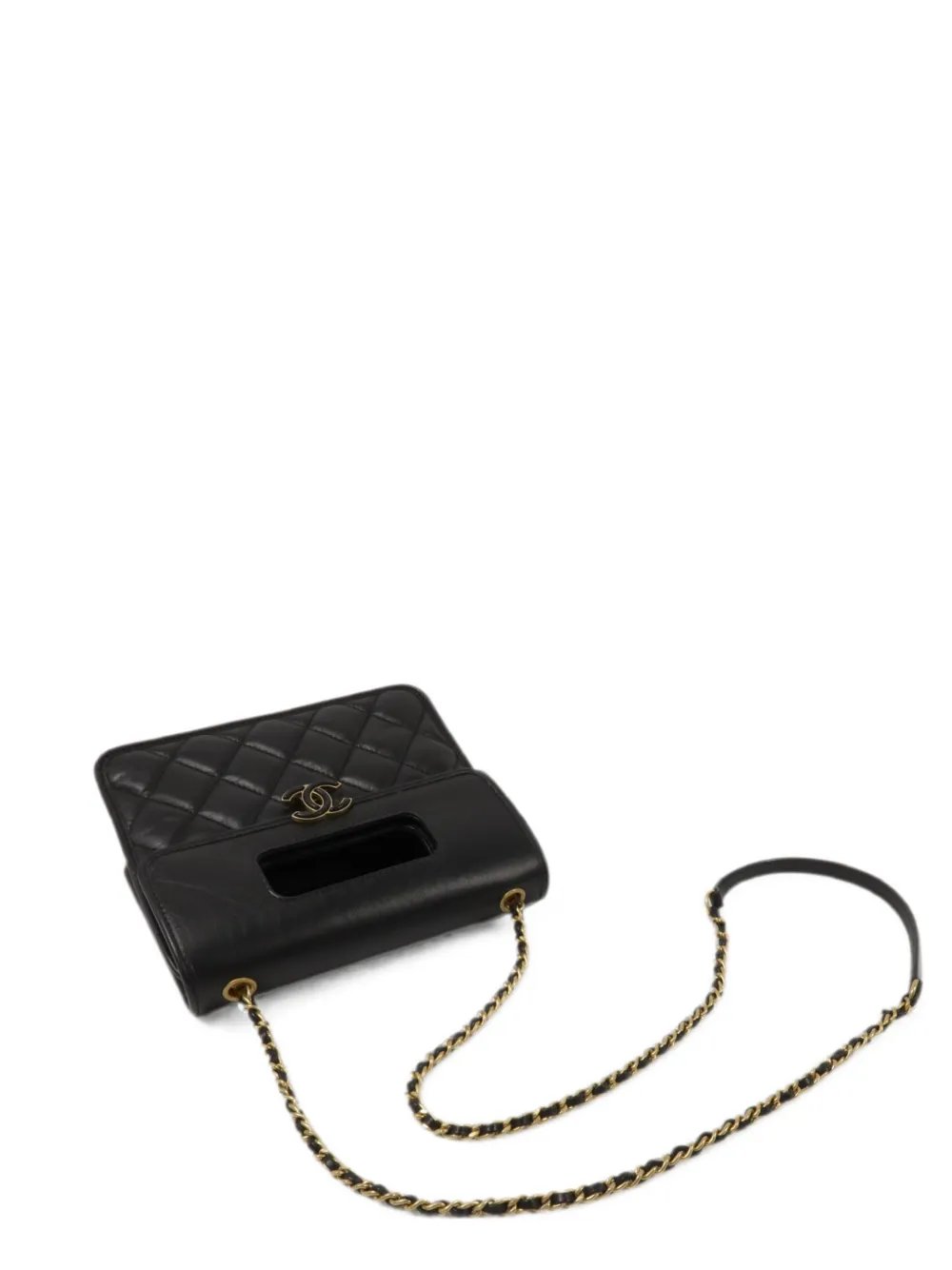 mini CC turn-lock shoulder bag