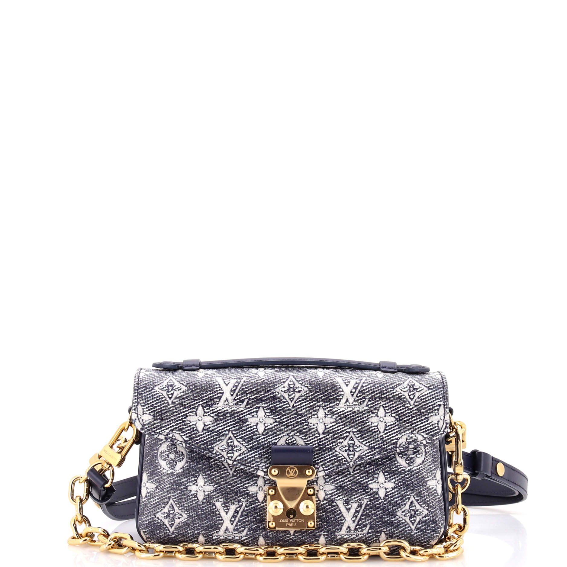 Pochette Metis Monoglam Jacquard Canvas East West
