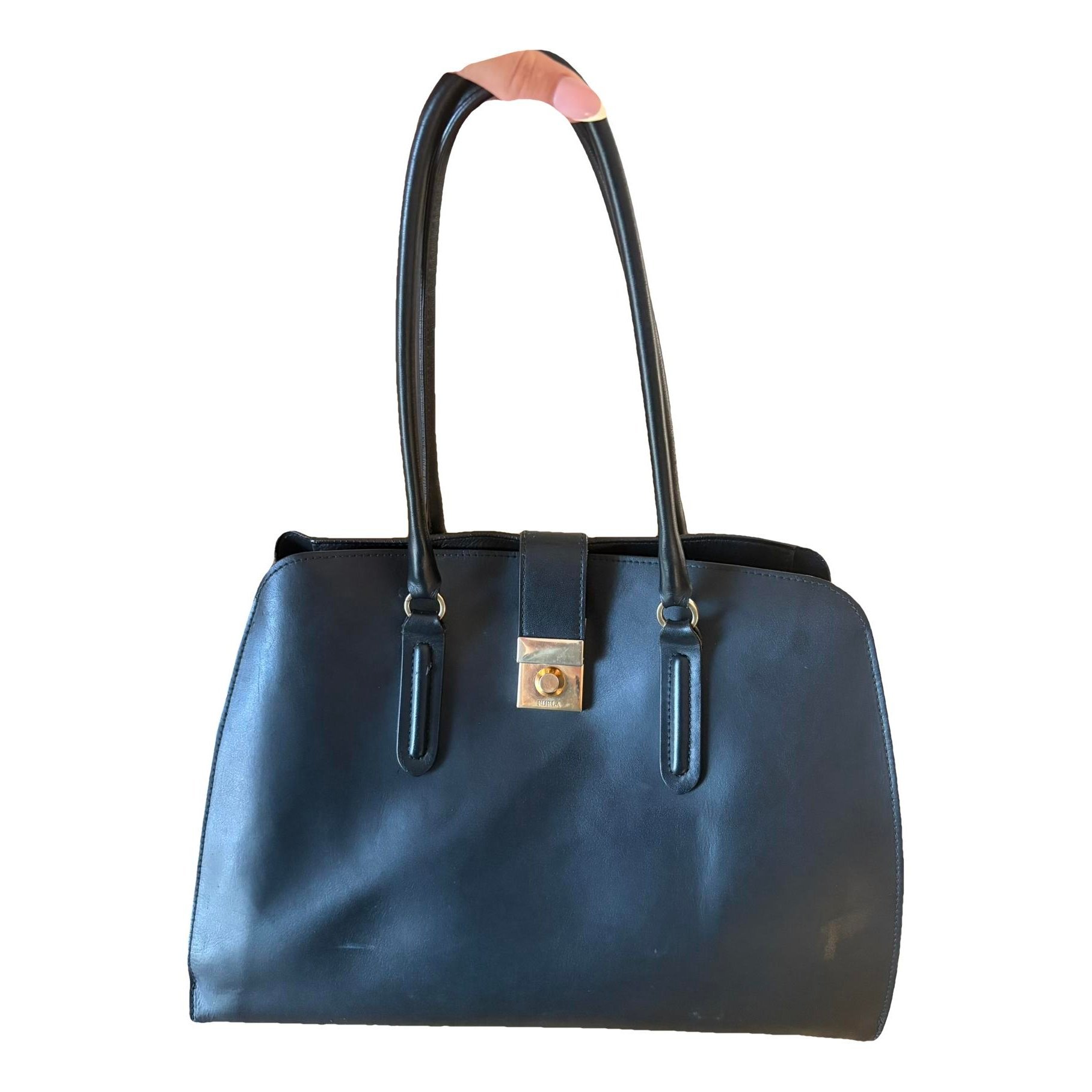 Leather handbag