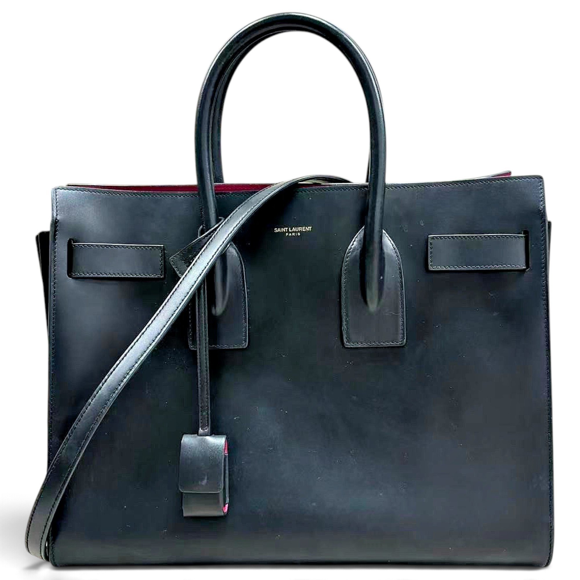 Sac de Jour leather tote