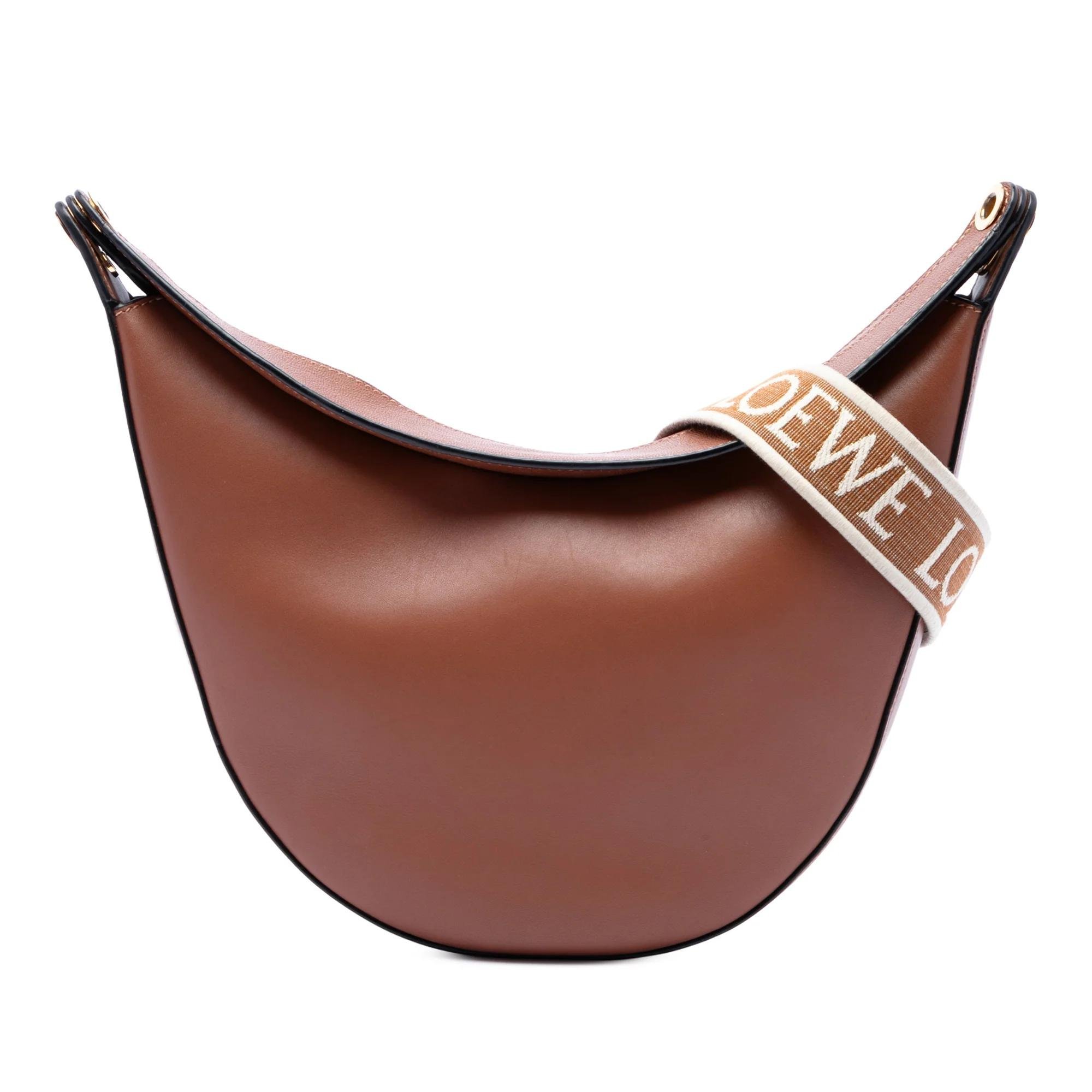 Loewe Luna pony-style calfskin handbag