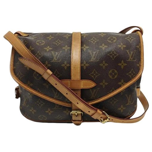 Saumur leather crossbody bag