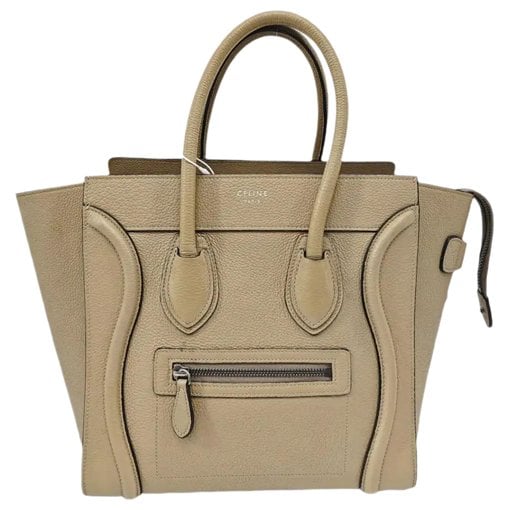 Luggage leather handbag