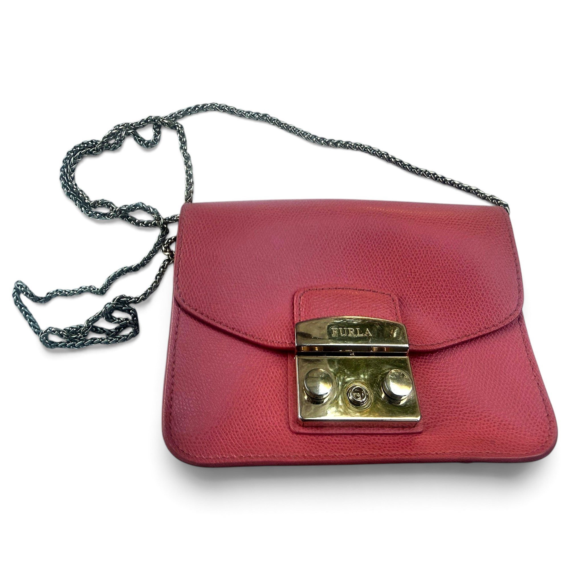 Metropolis leather mini bag