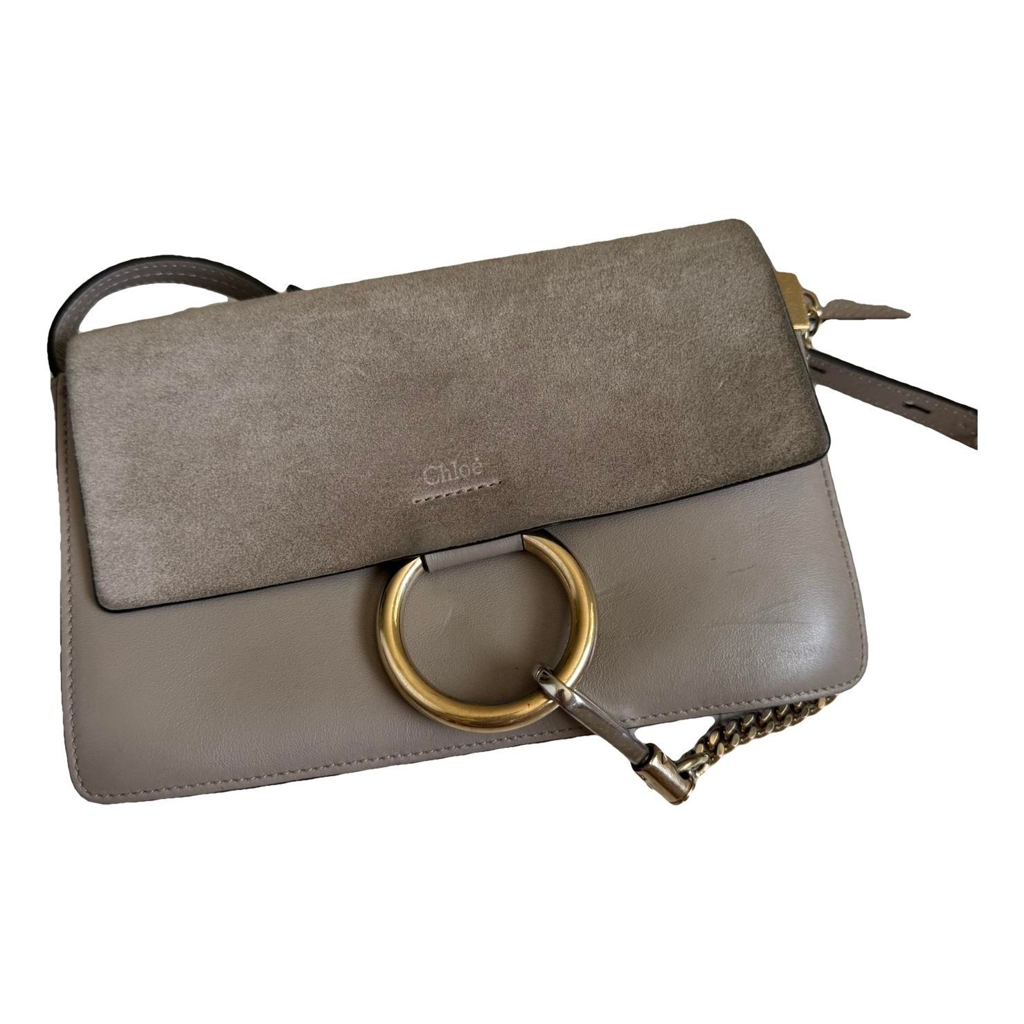 Faye leather handbag