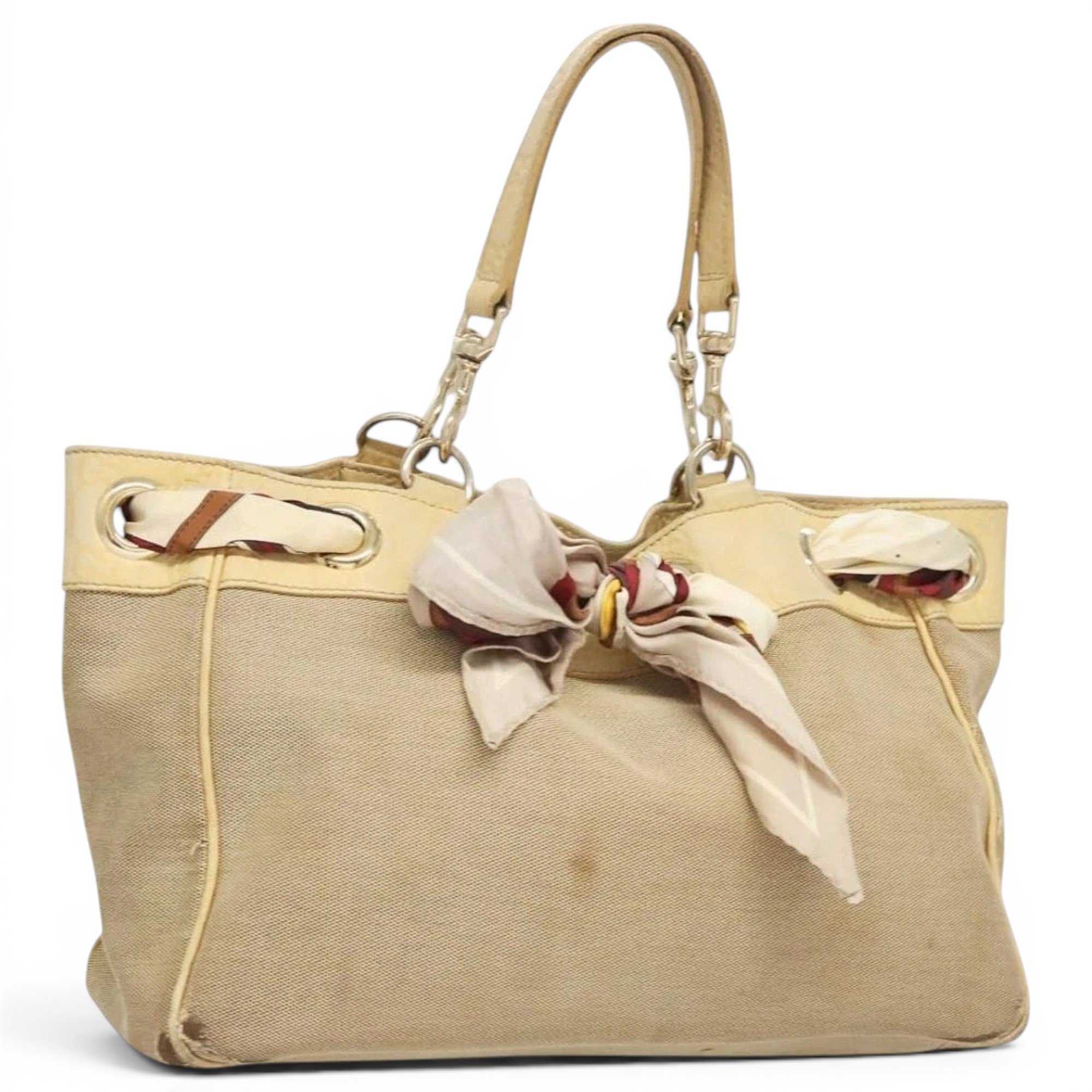 Leather tote
