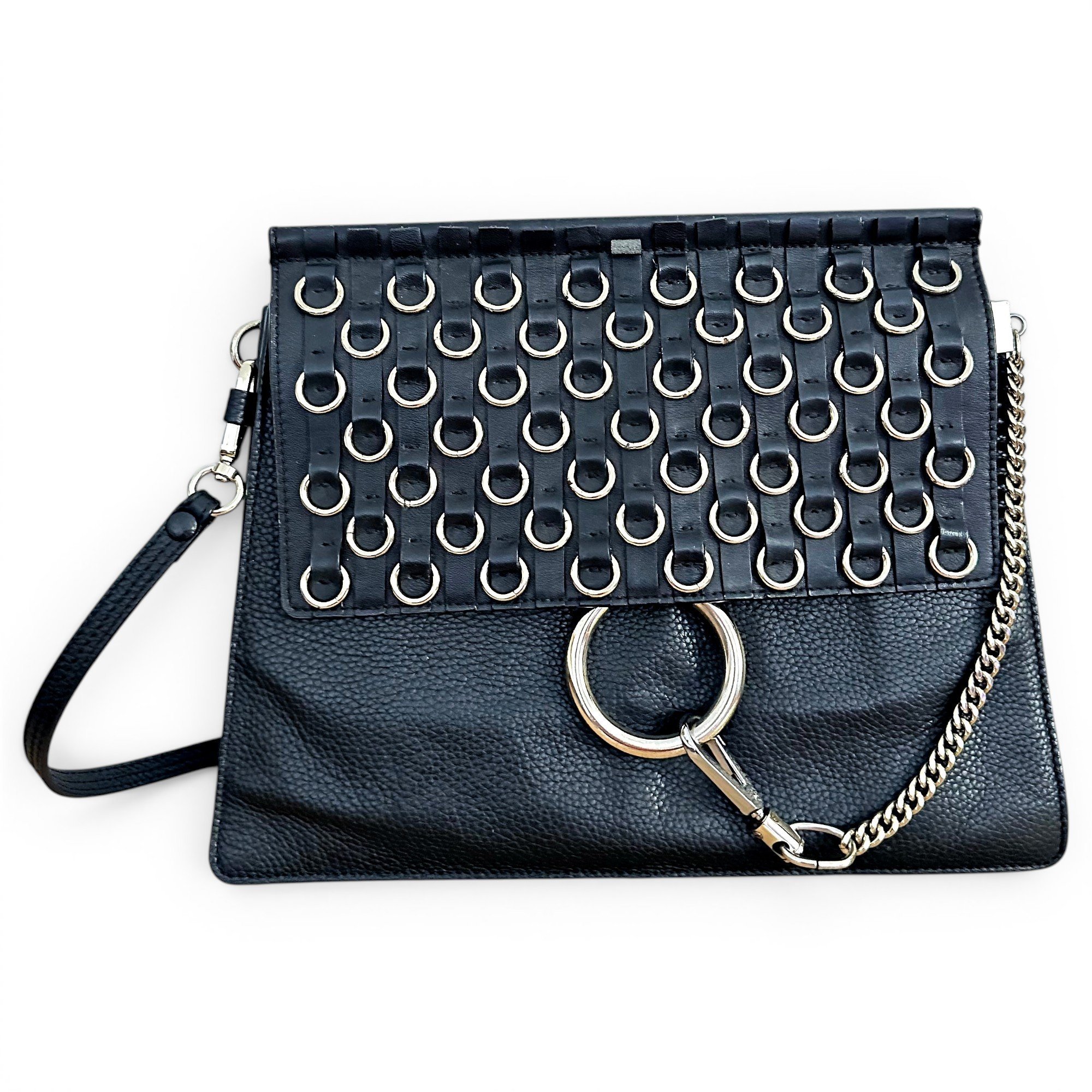 Faye leather handbag