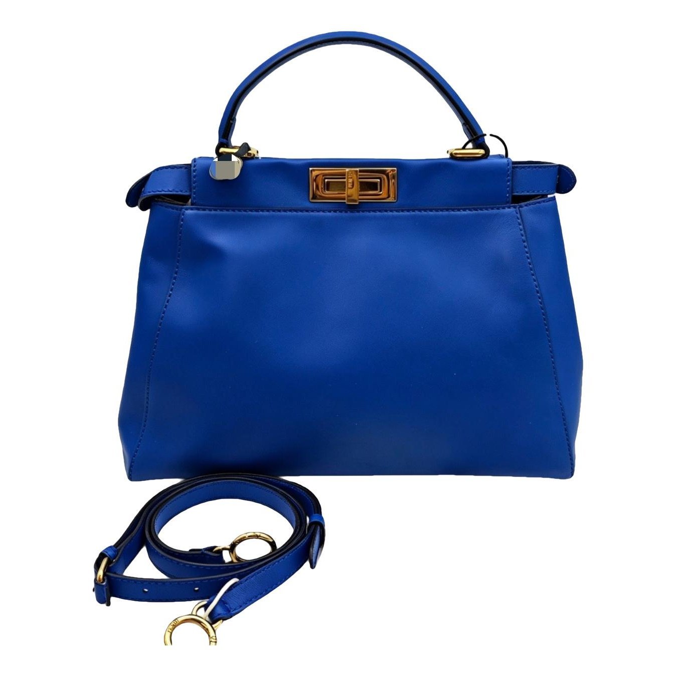 Peekaboo leather handbag