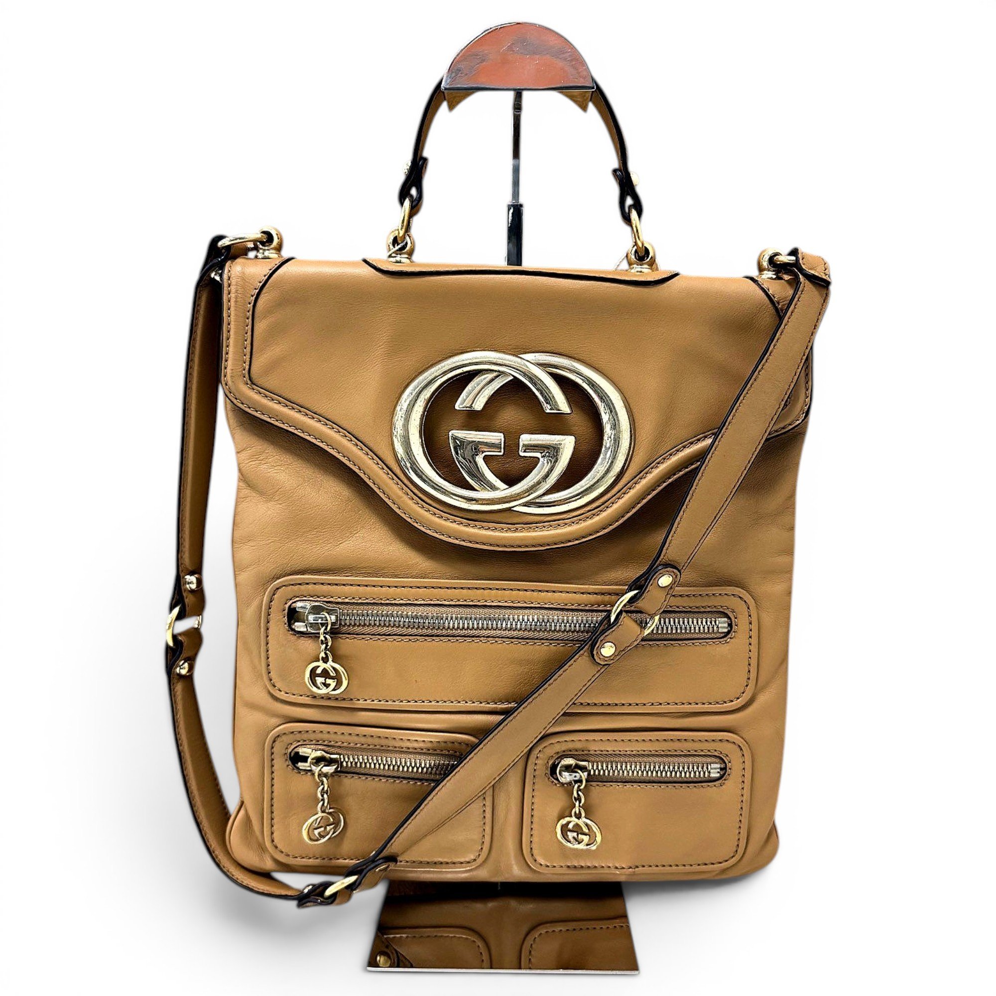 Leather handbag