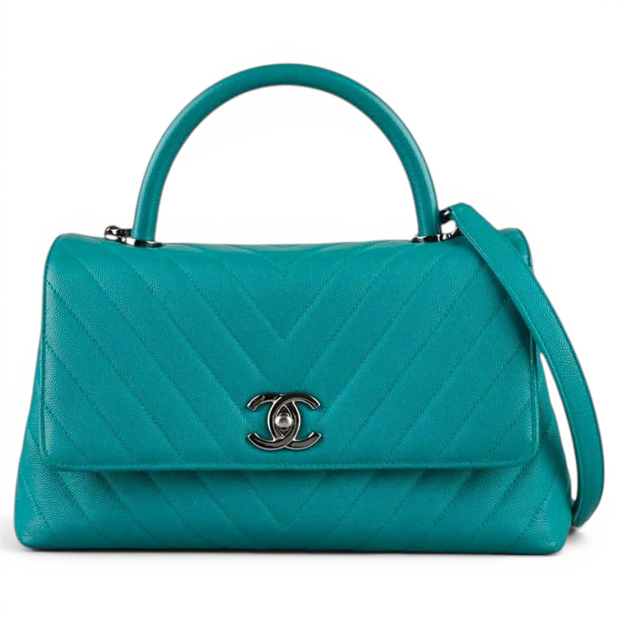 Coco Handle leather crossbody bag