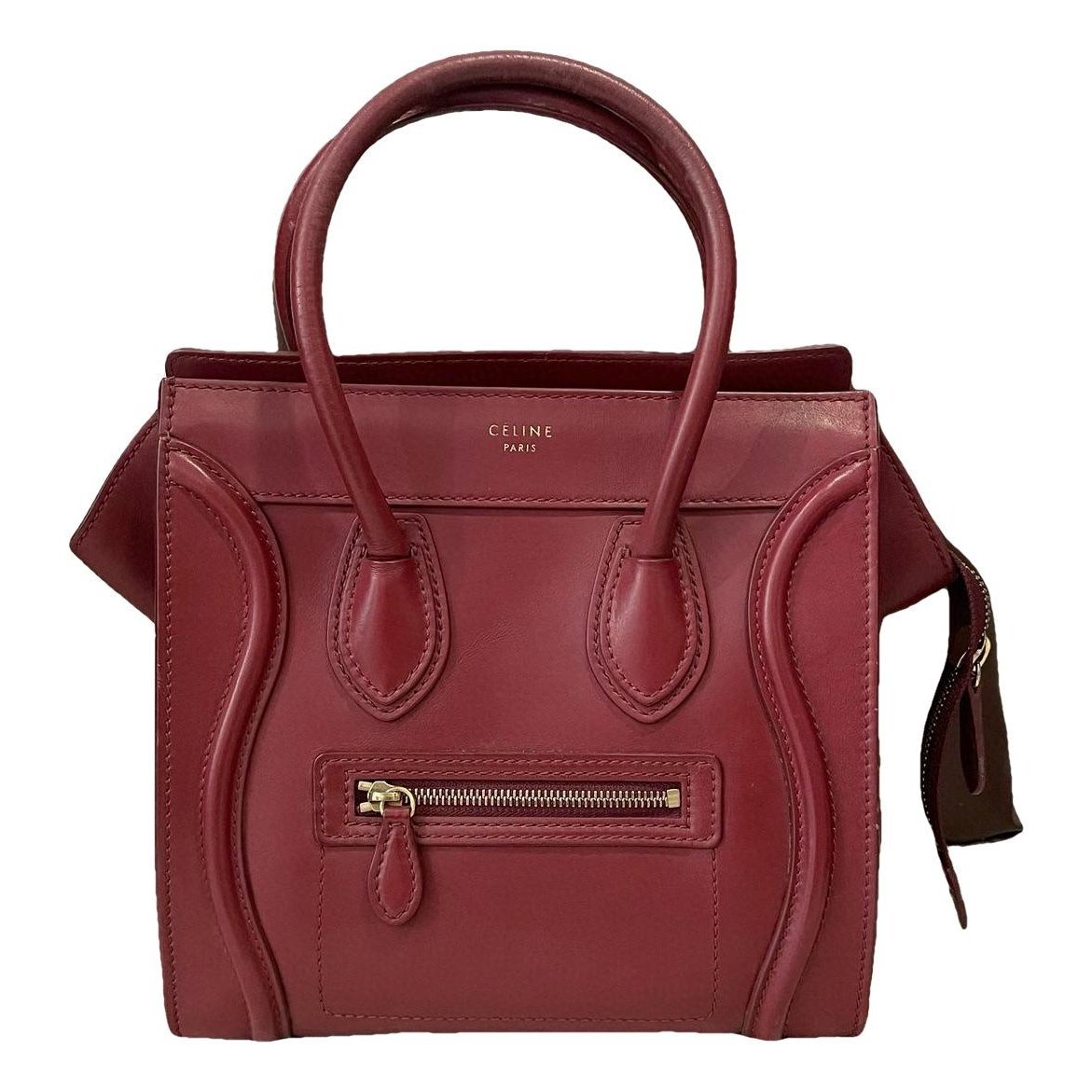 Luggage leather handbag