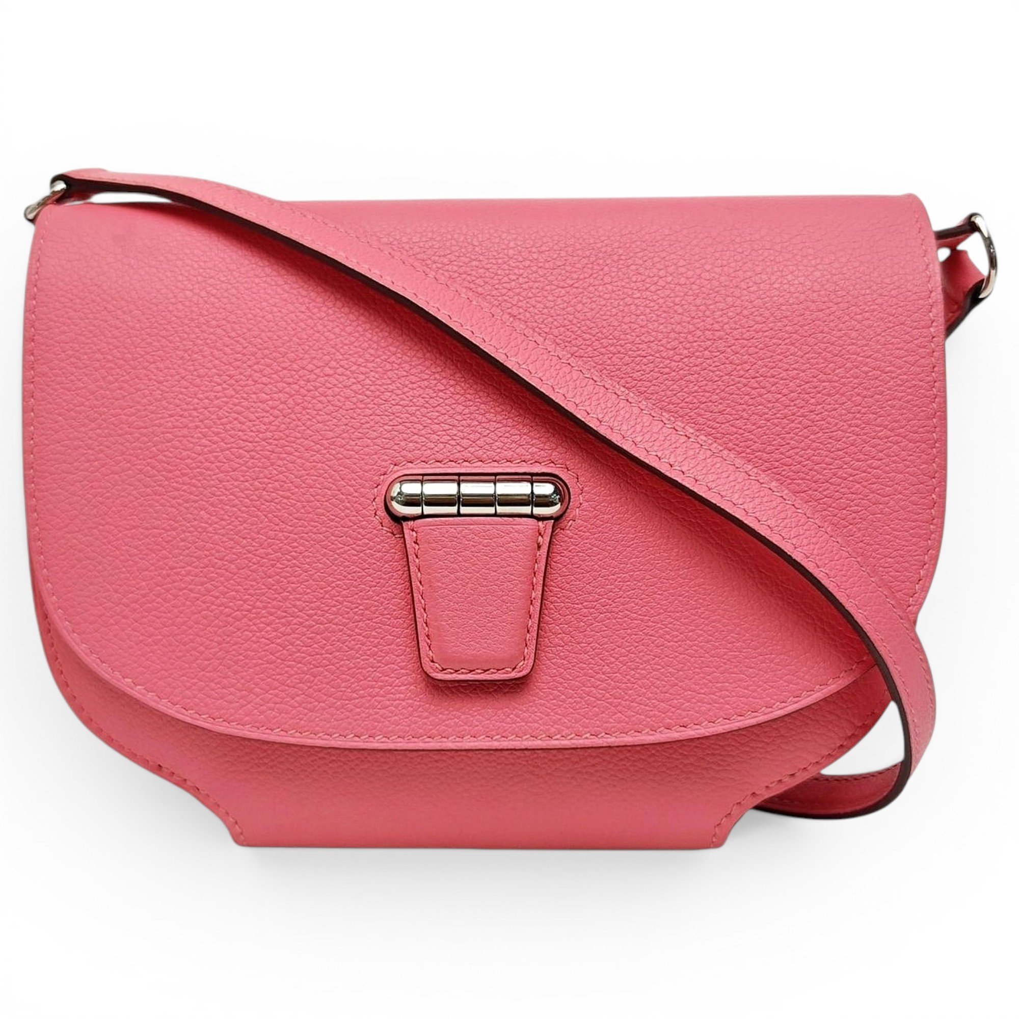 Convoyeur leather crossbody bag