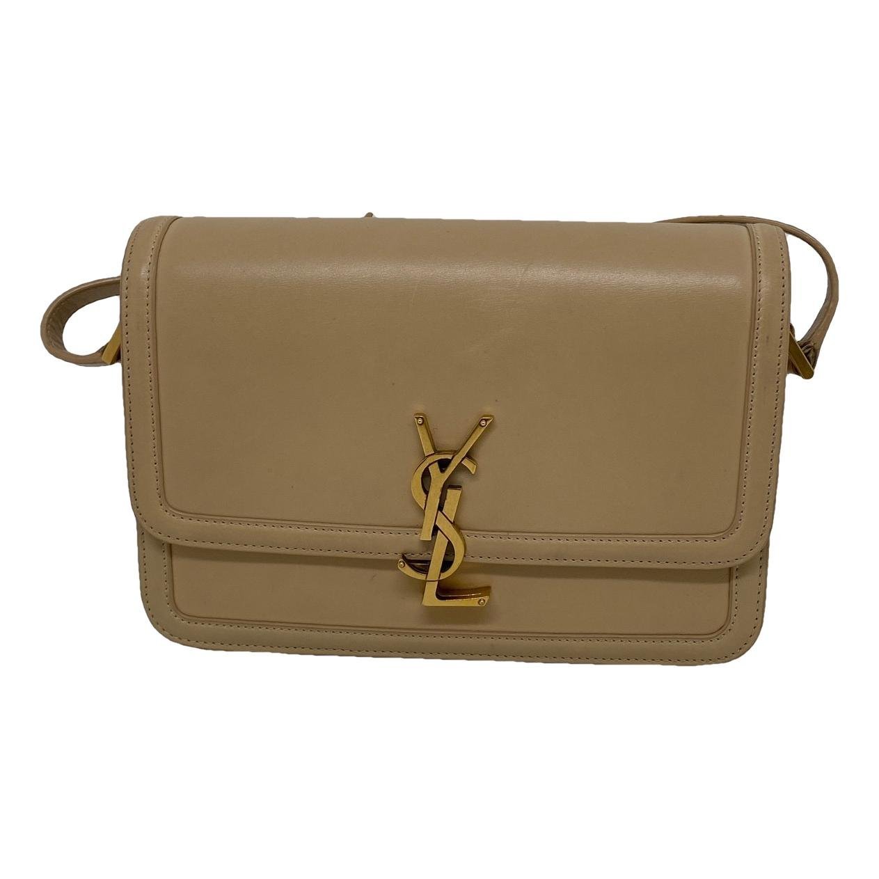 Solférino leather handbag