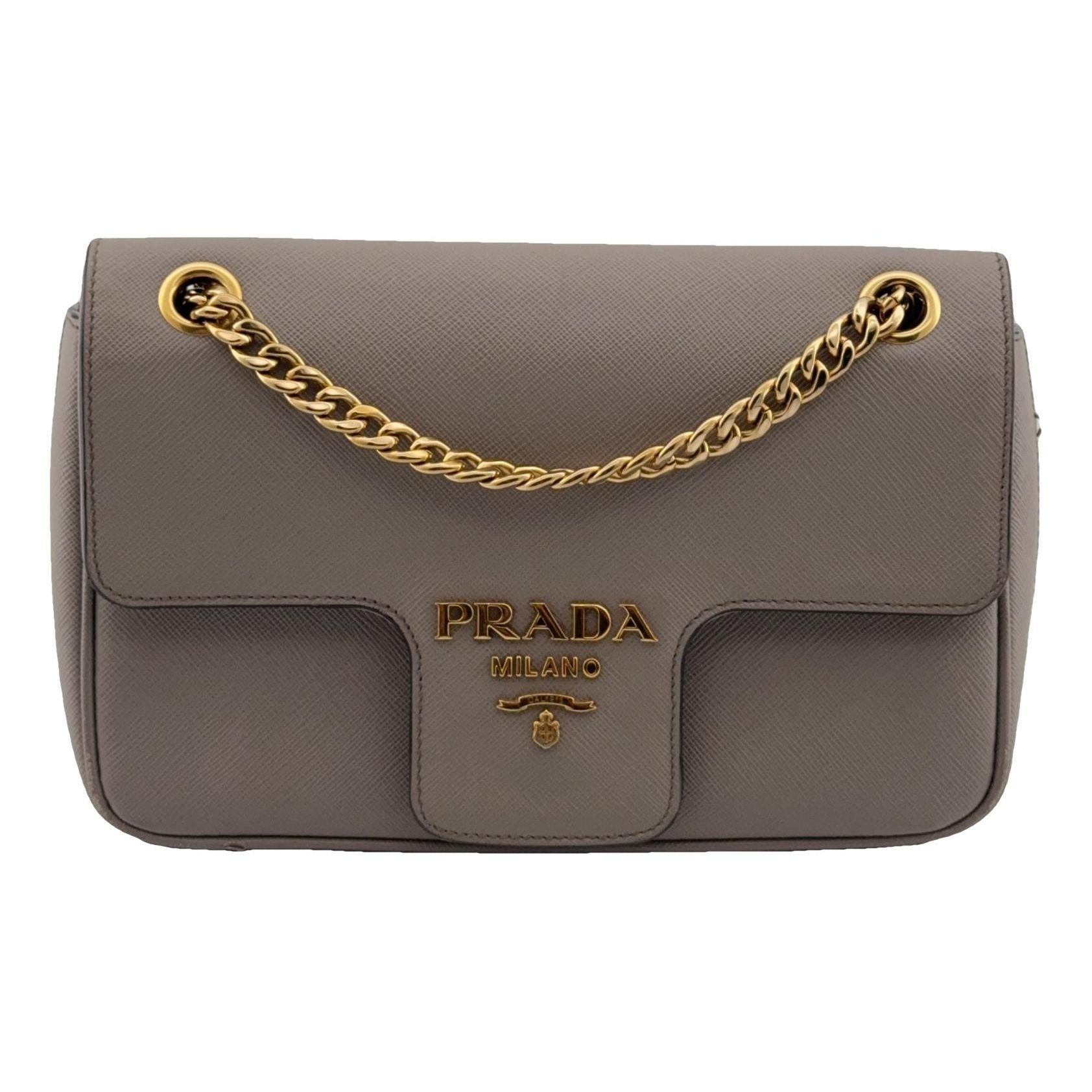 Leather crossbody bag