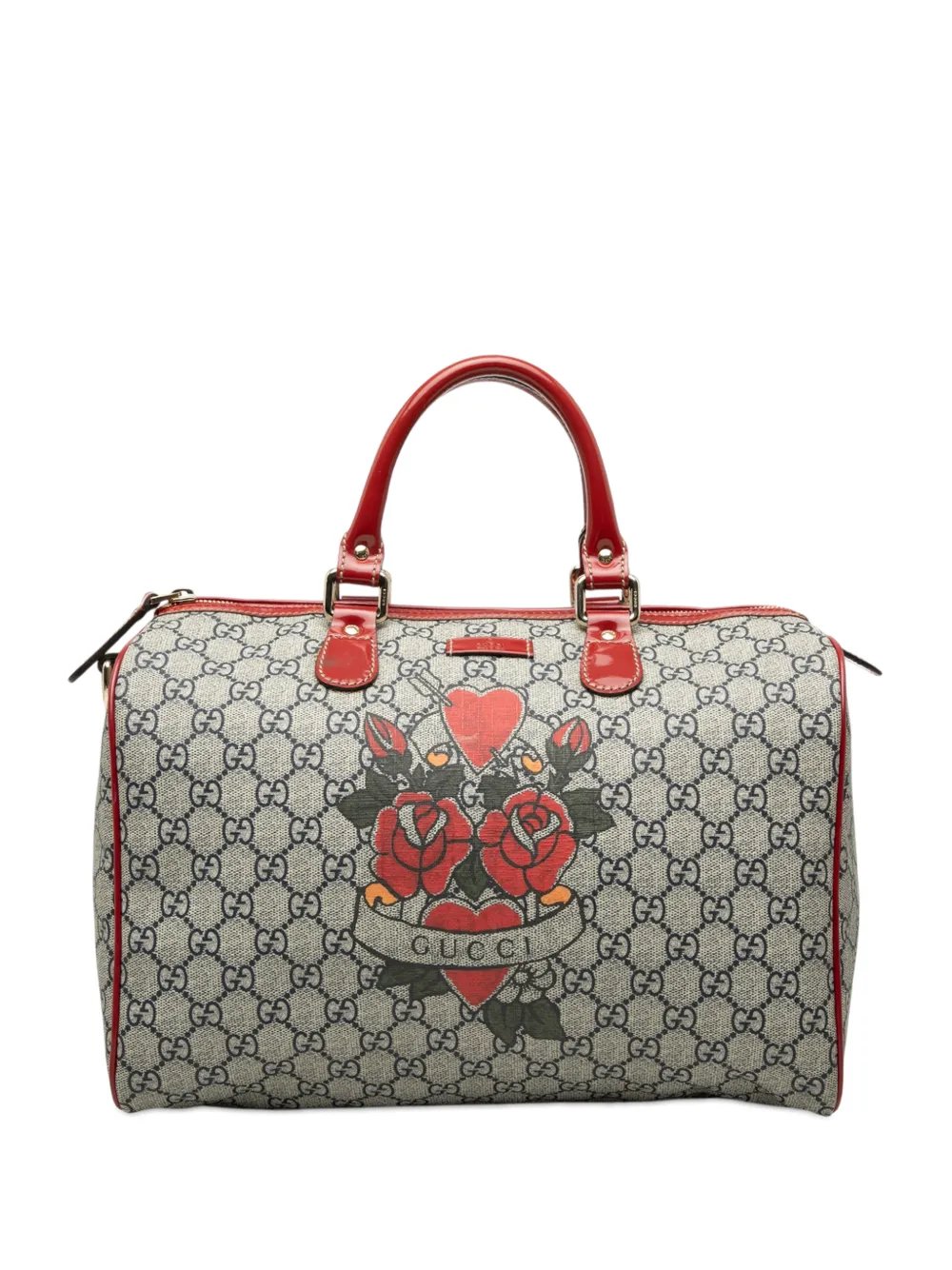 2016-2026 Medium GG Supreme Joy Tattoo Heart boston bag