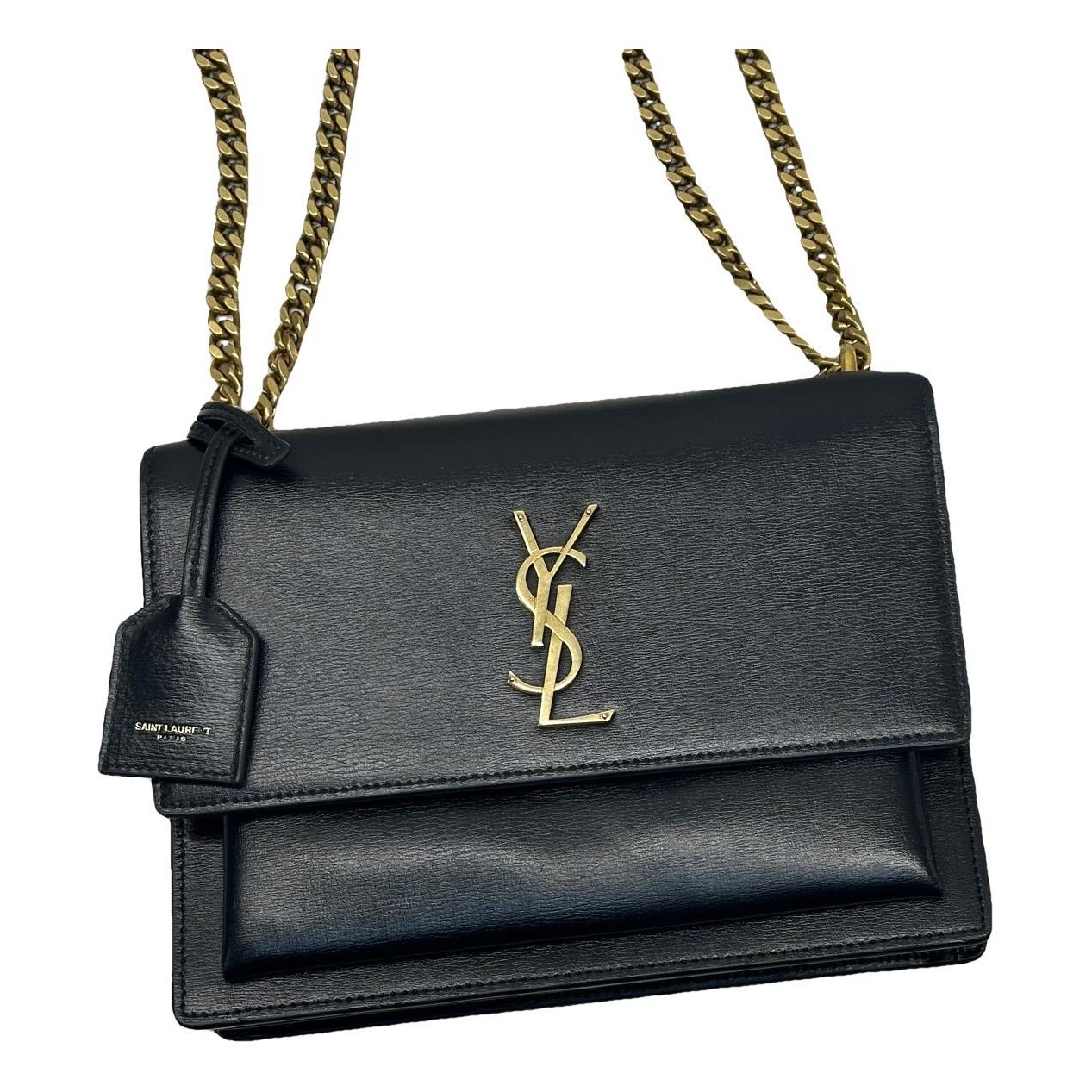 Sunset leather handbag