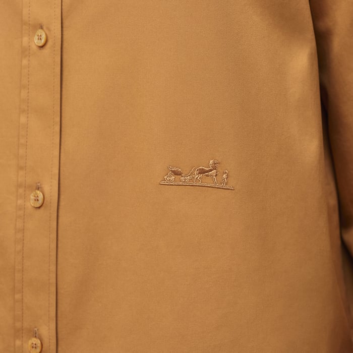Marron Ocre Masculine Shirt