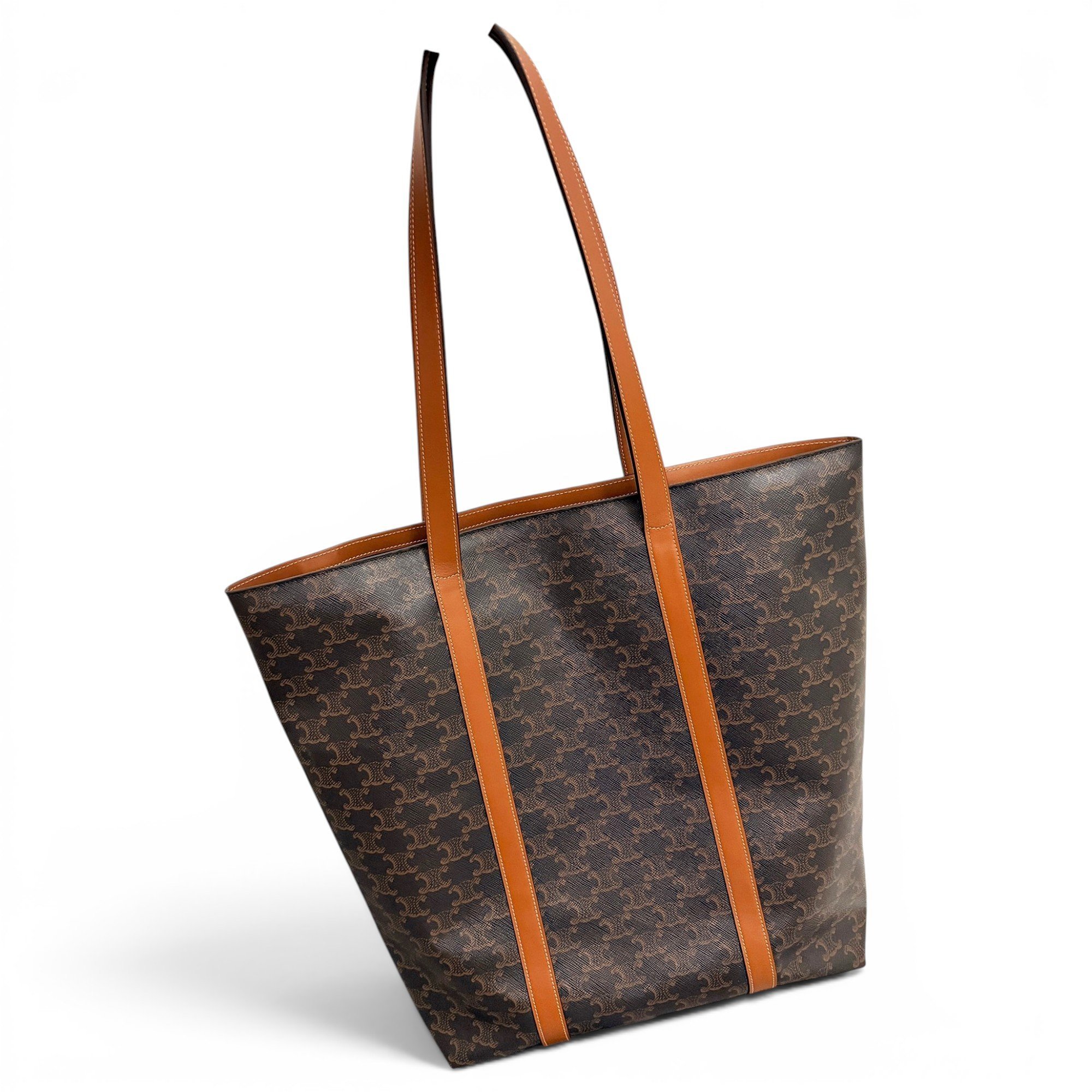 Leather tote