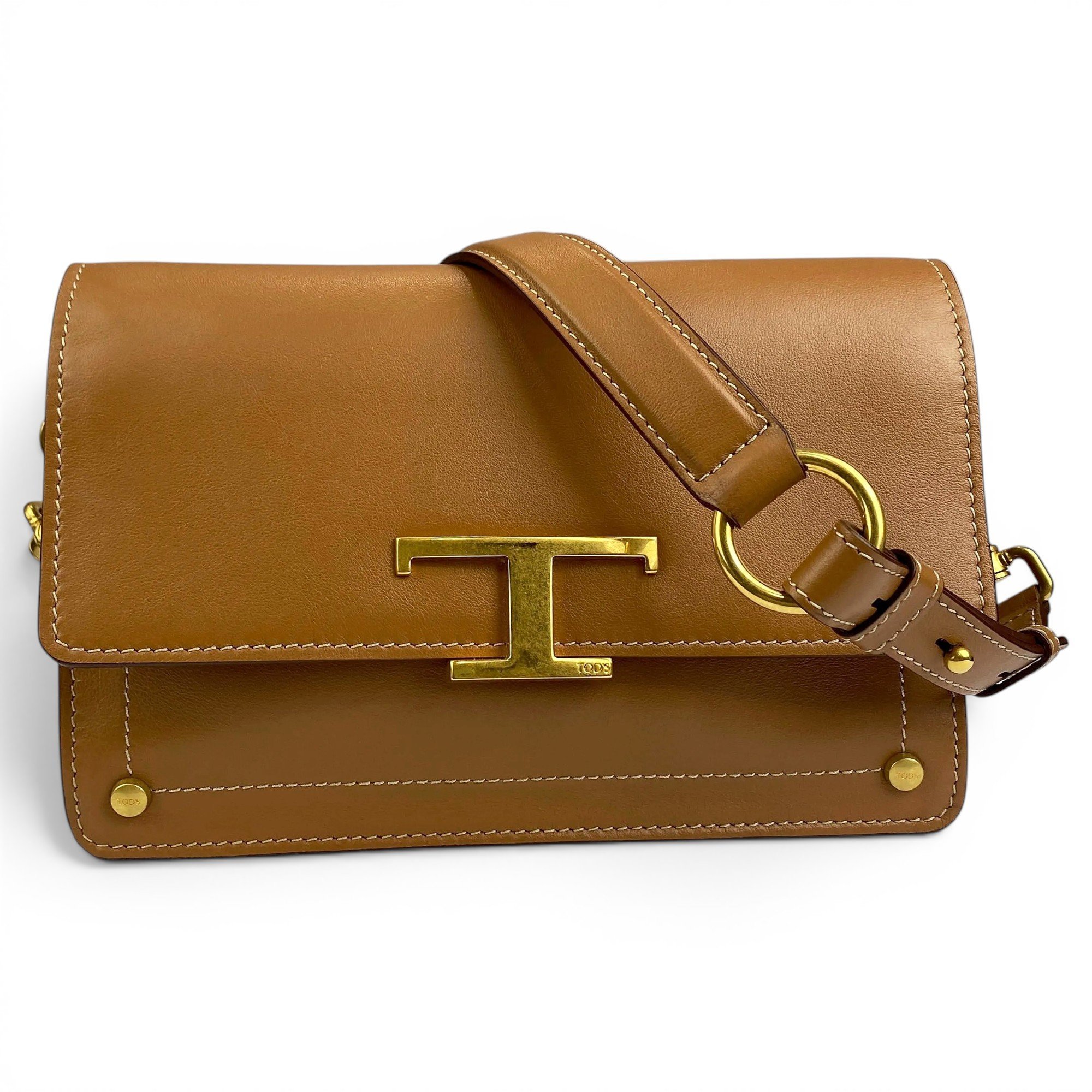 Leather crossbody bag