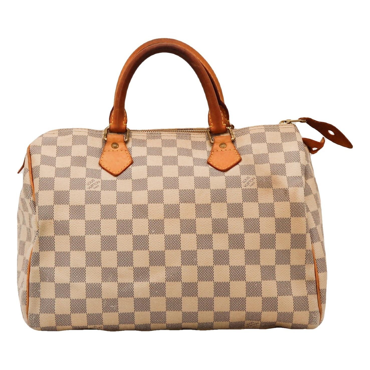 Speedy leather handbag