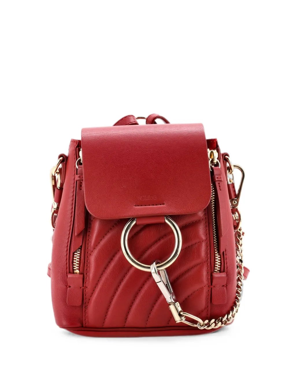 Faye Quilted Leather Mini backpack