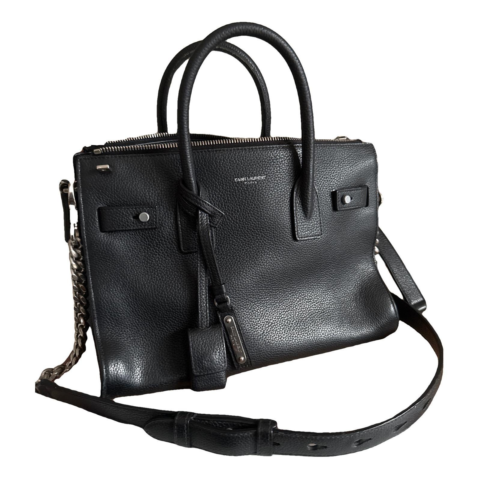 Sac de Jour leather tote