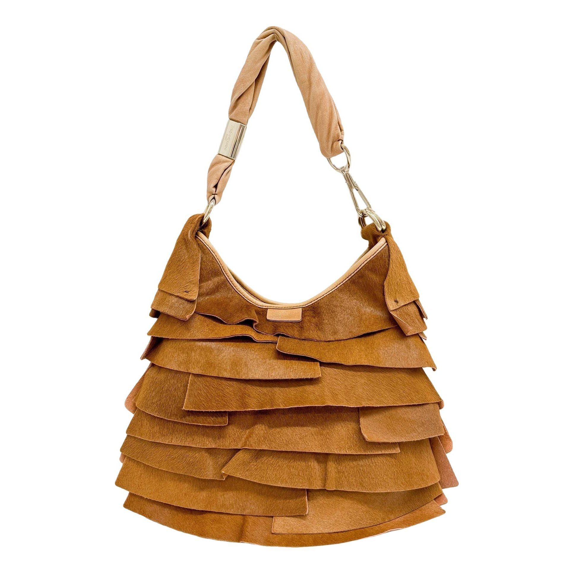Pony-style calfskin handbag