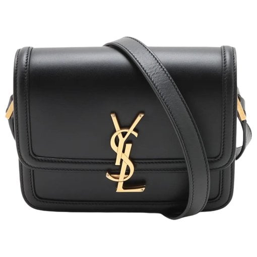 Solférino leather handbag