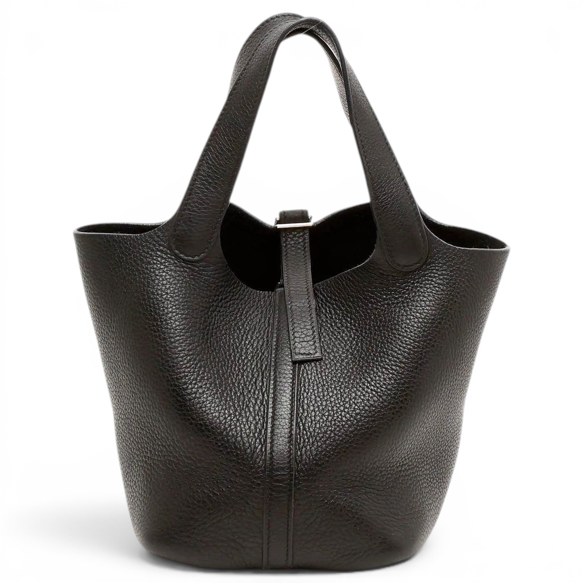 Picotin leather handbag