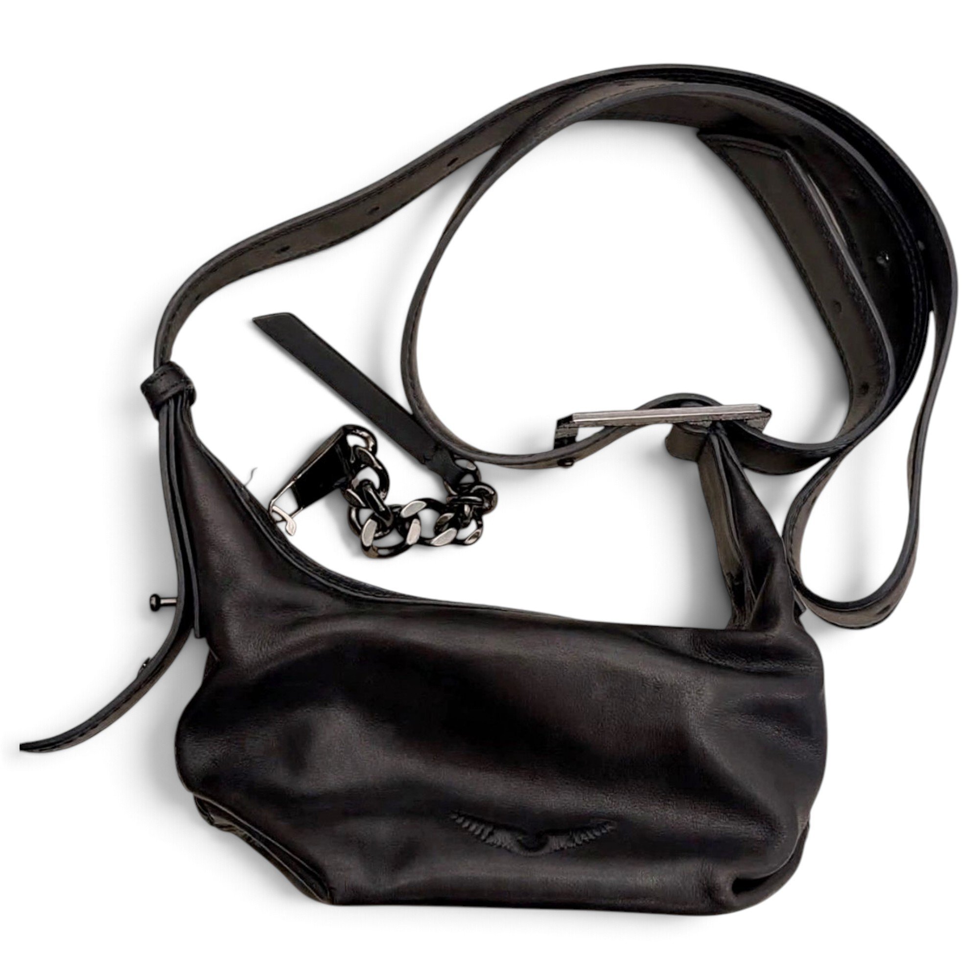 Leather mini bag