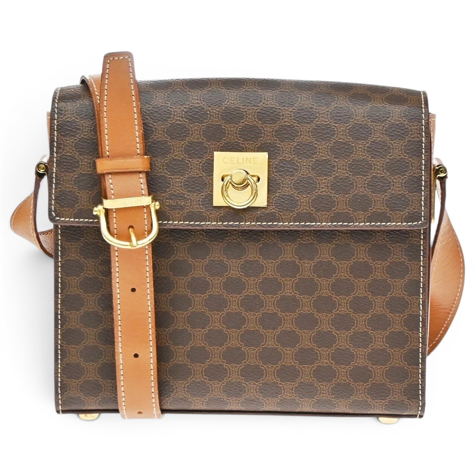 Vinyl handbag