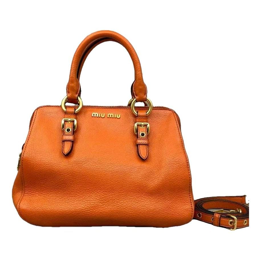 Leather handbag
