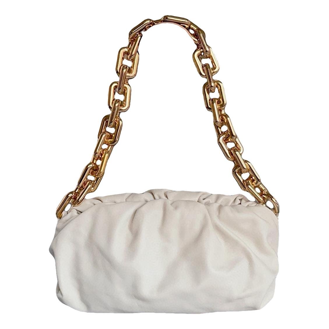 Chain Pouch leather handbag