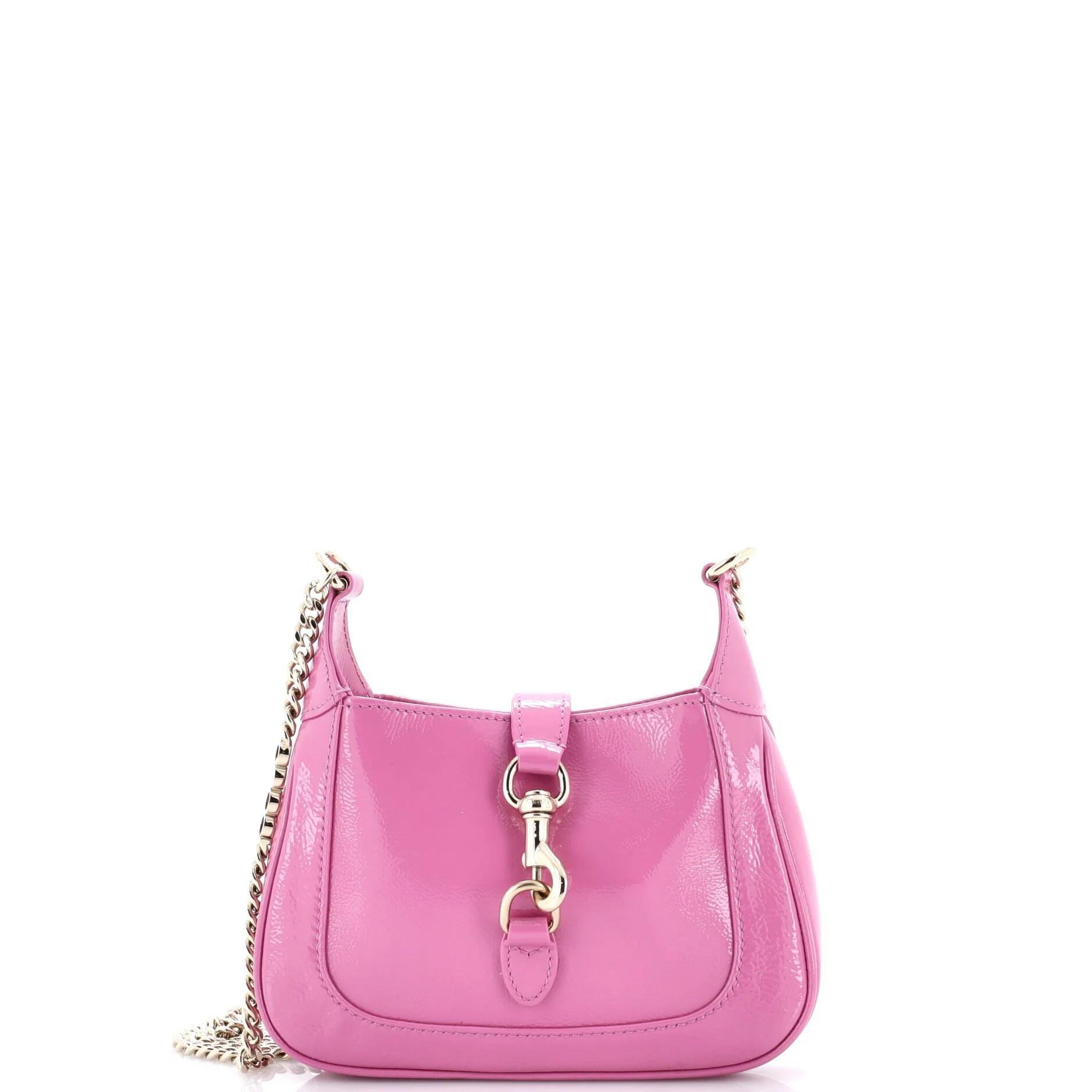 Jackie Notte patent leather handbag