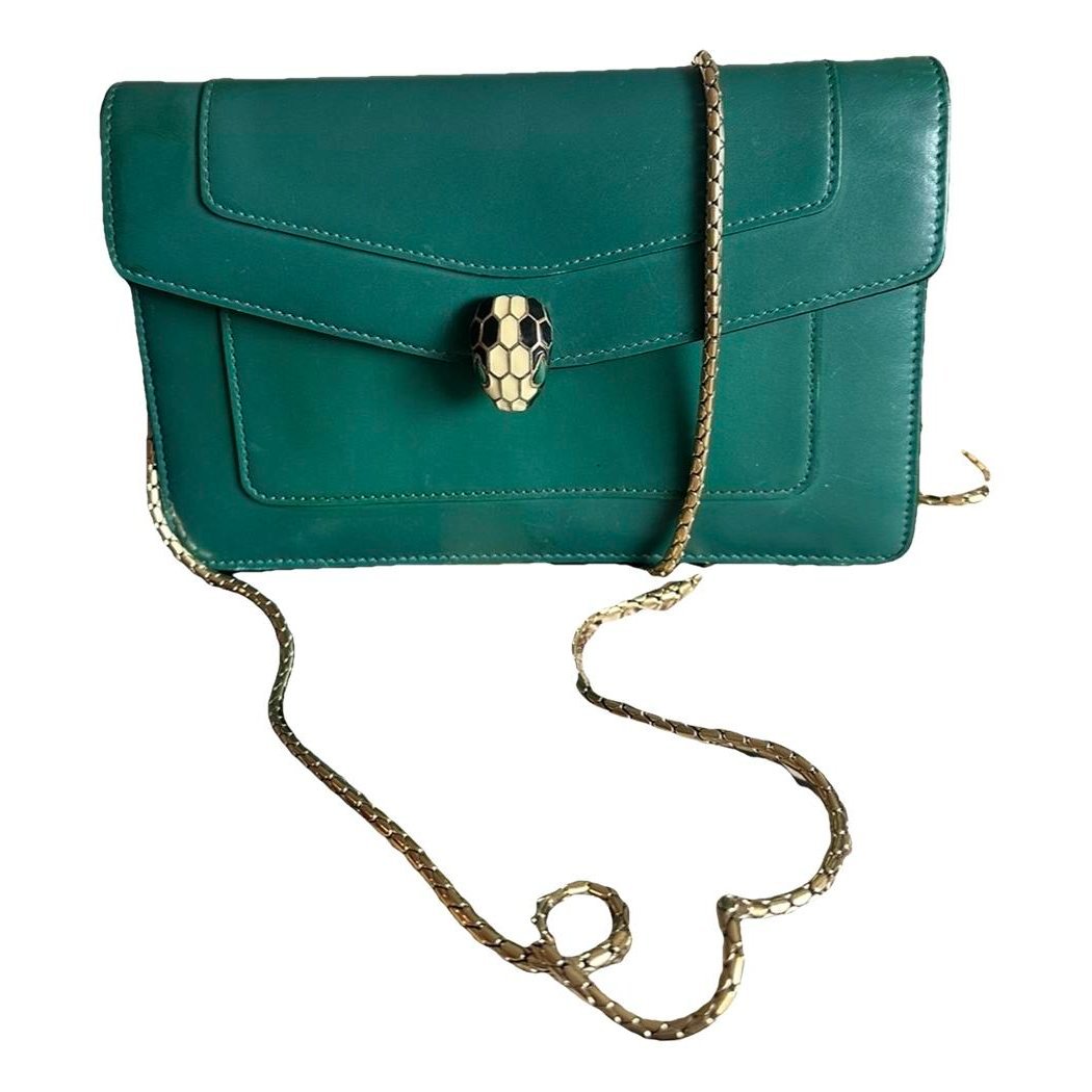 Serpenti leather crossbody bag