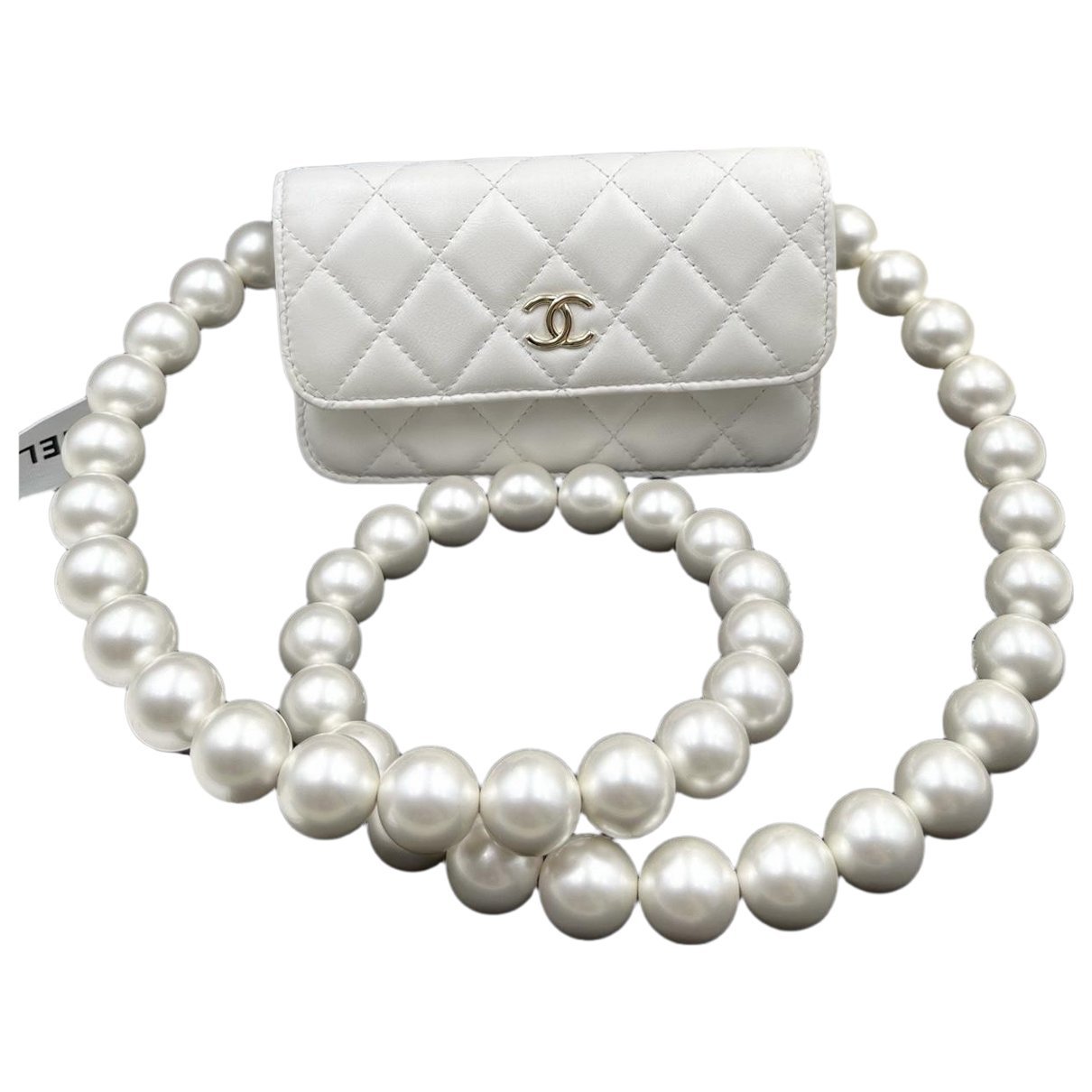 Wallet On Chain Timeless/Classique leather crossbody bag