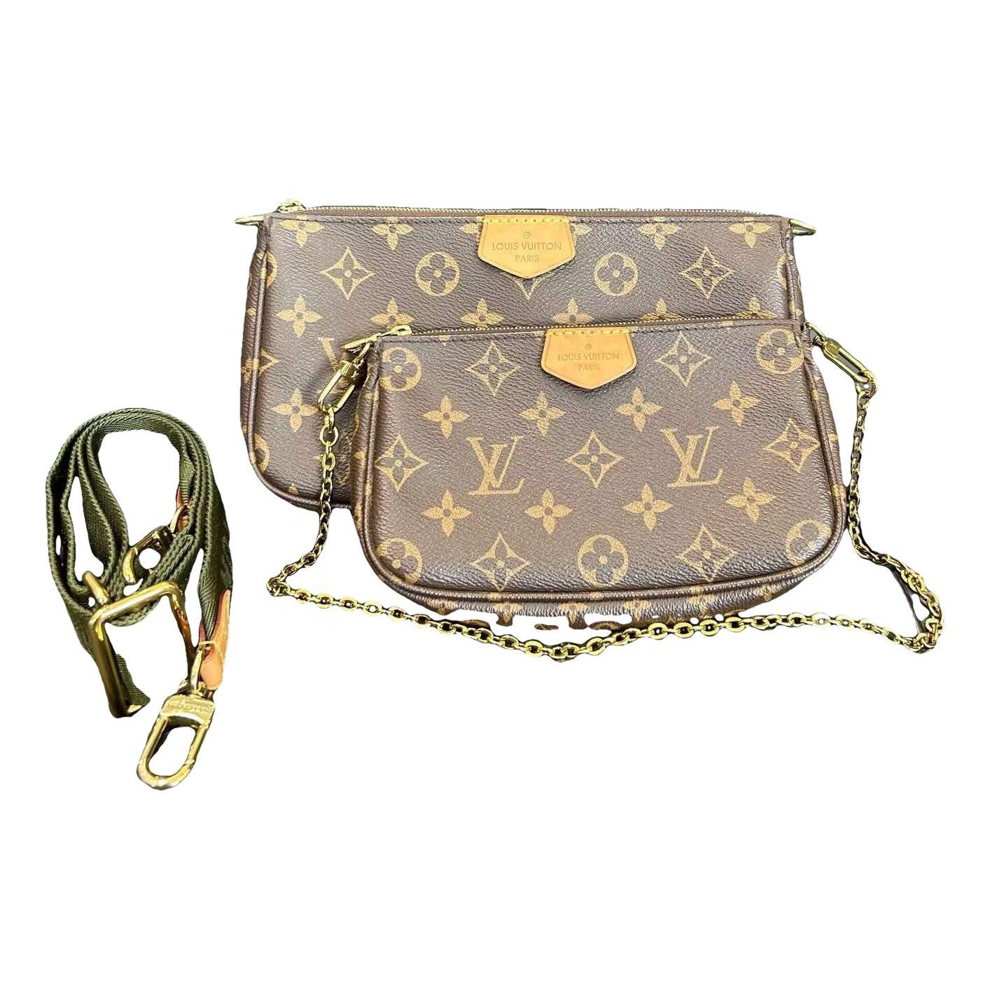 Multi Pochette Accessoires leather handbag