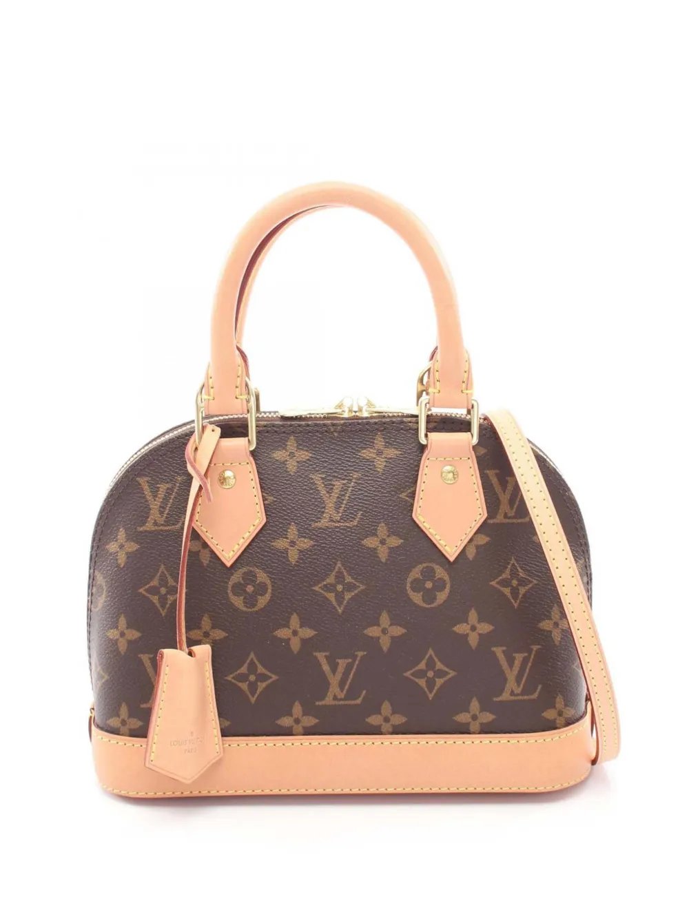 2020 Monogram Alma BB satchel