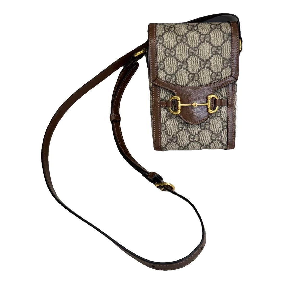 Horsebit 1955 Vertical cloth crossbody bag