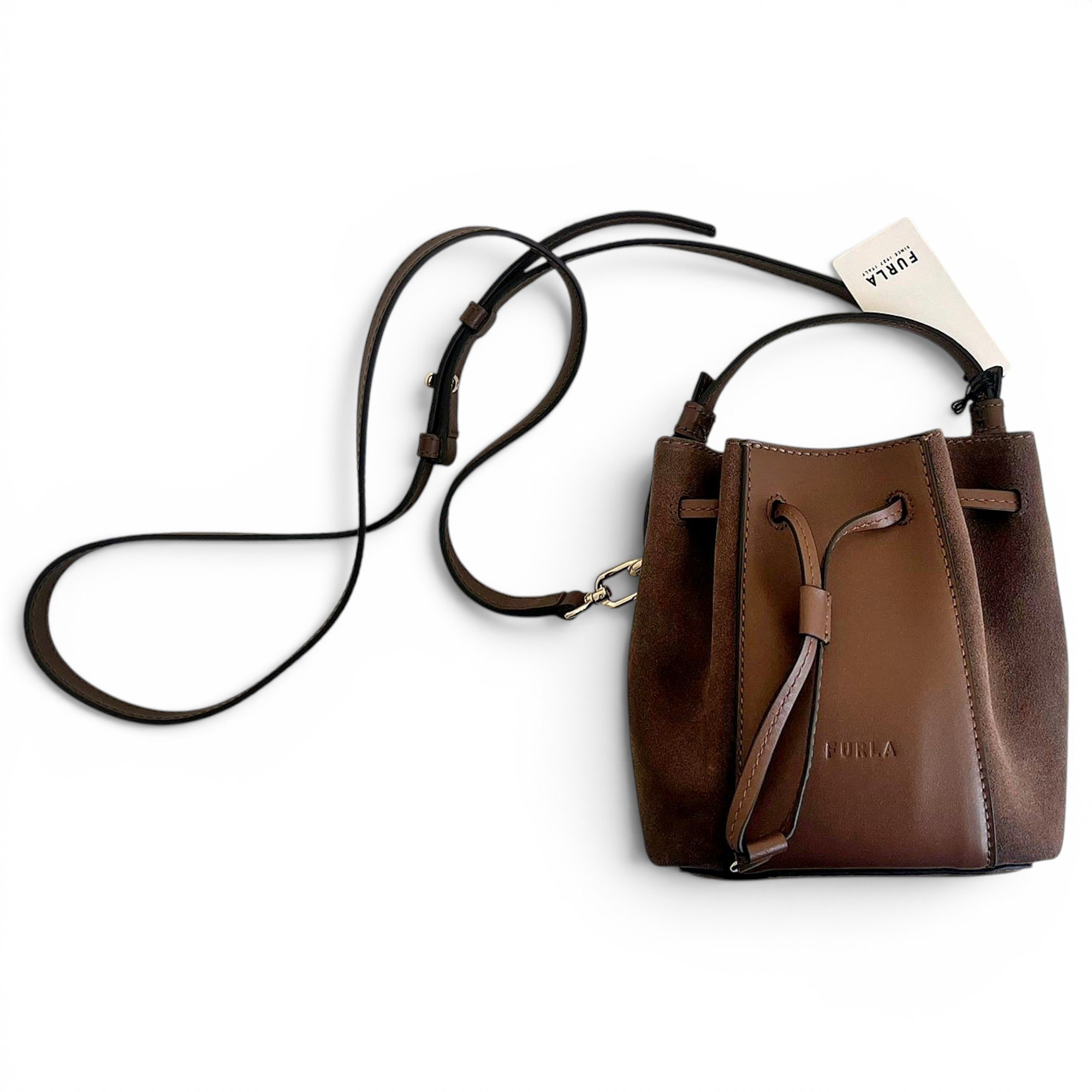 Leather crossbody bag