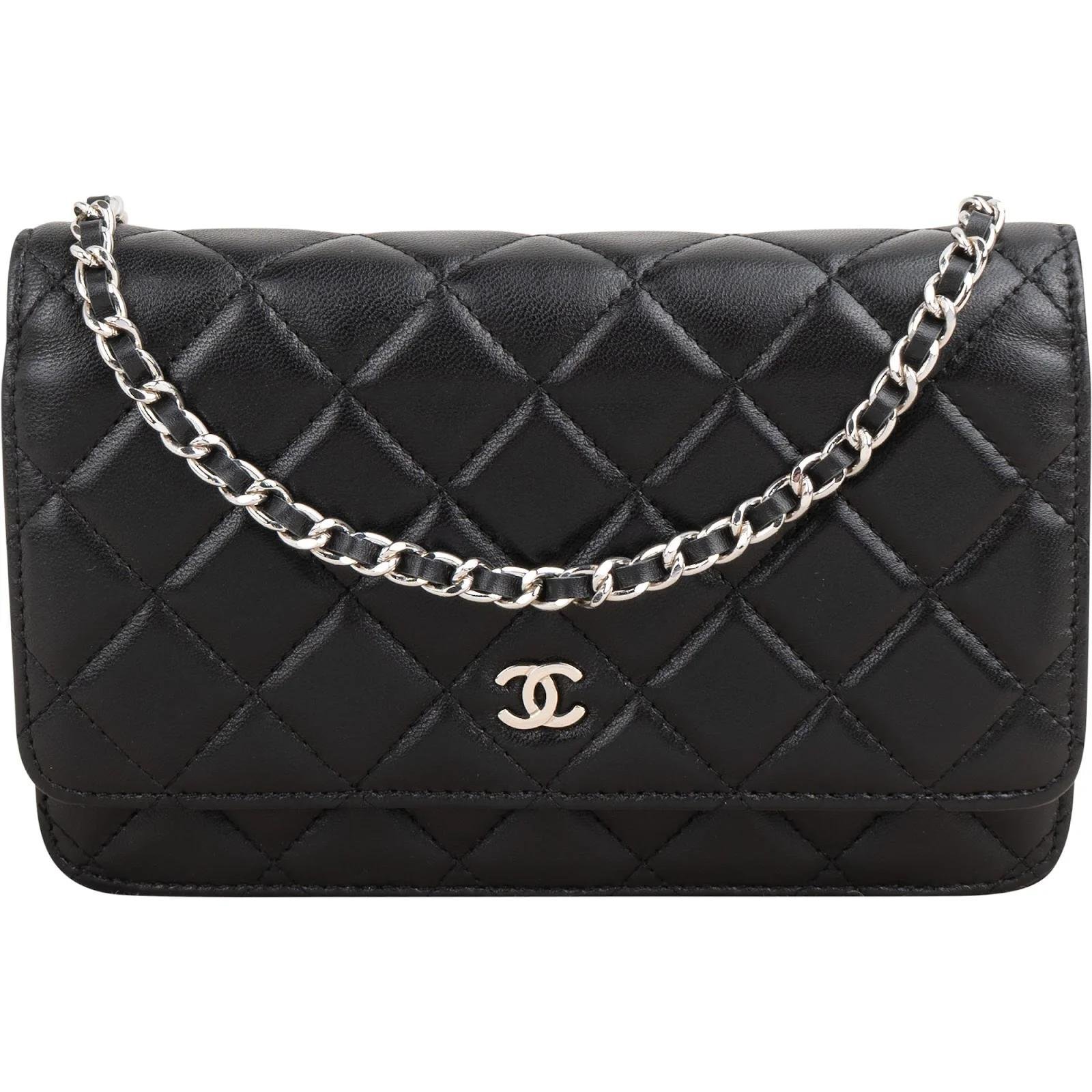 Wallet On Chain Timeless/Classique leather crossbody bag