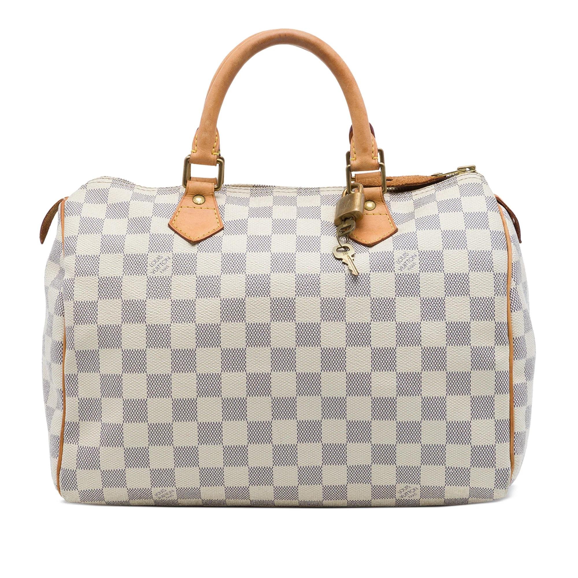 Speedy leather bag