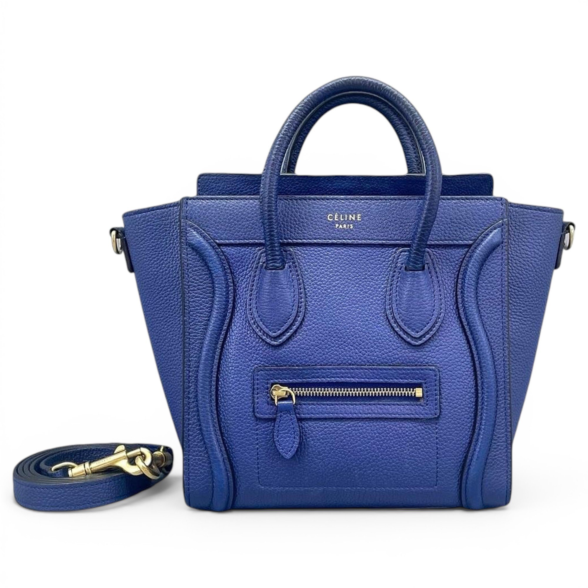Nano Luggage leather handbag