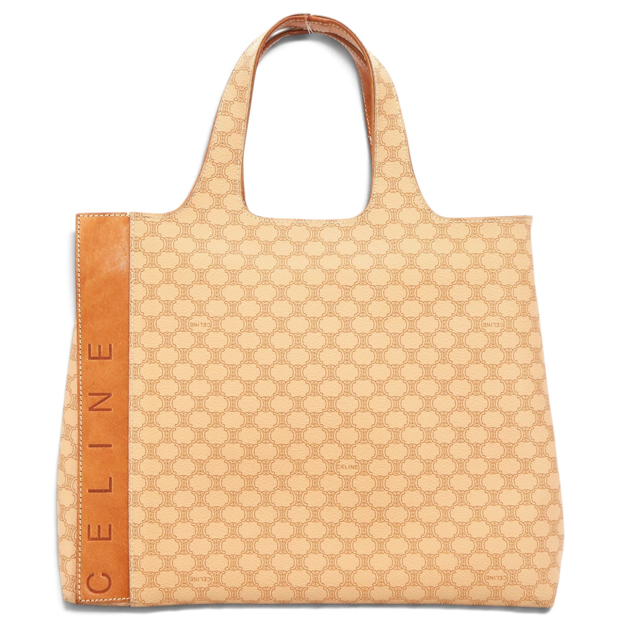 Leather tote
