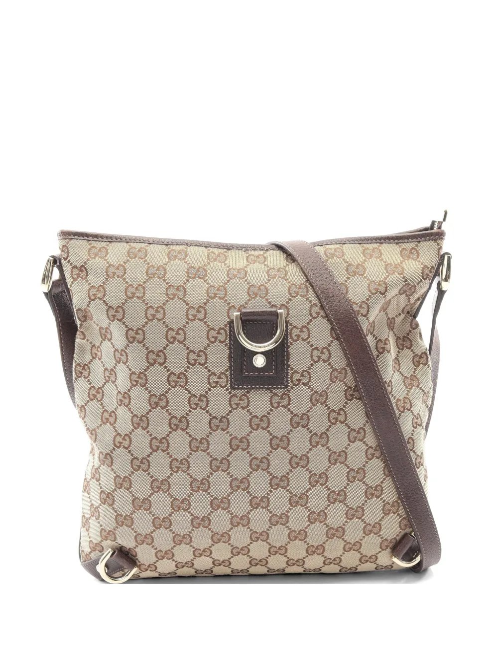2000s GG Abby canvas shoulder bag