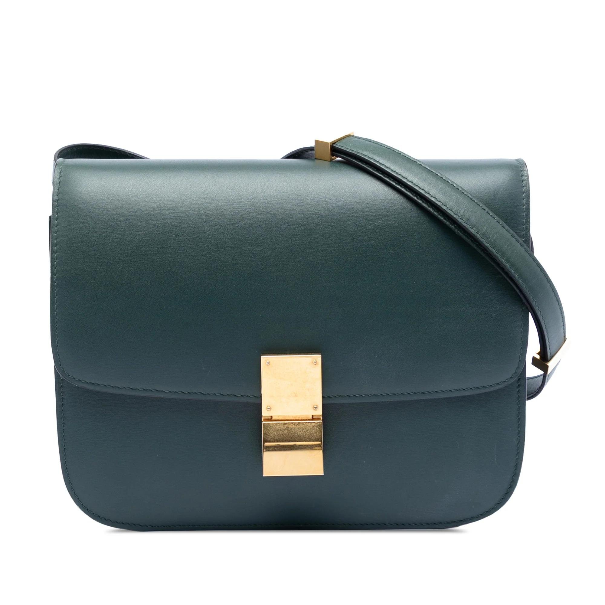 Classic leather handbag