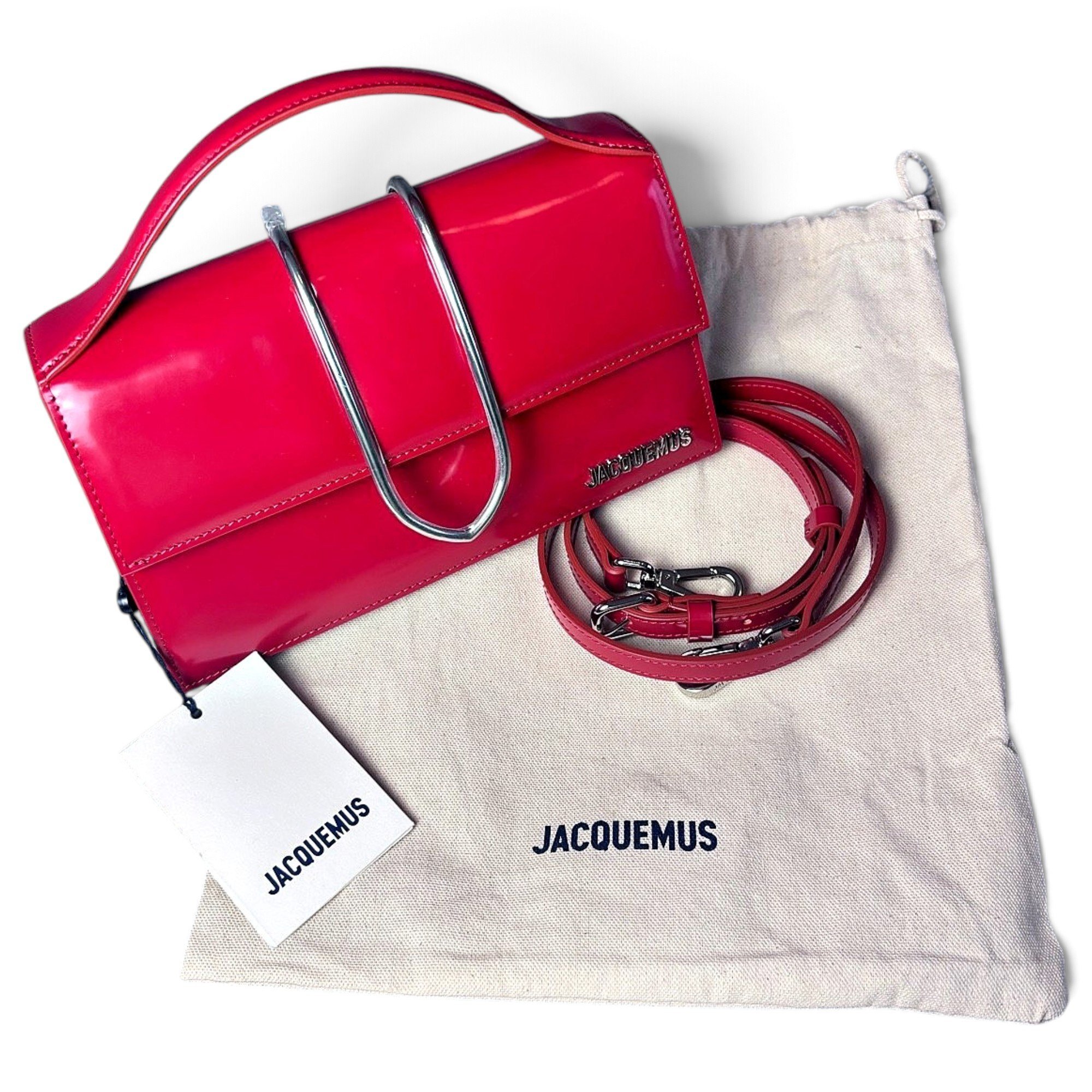 Le Grand Bambino patent leather handbag
