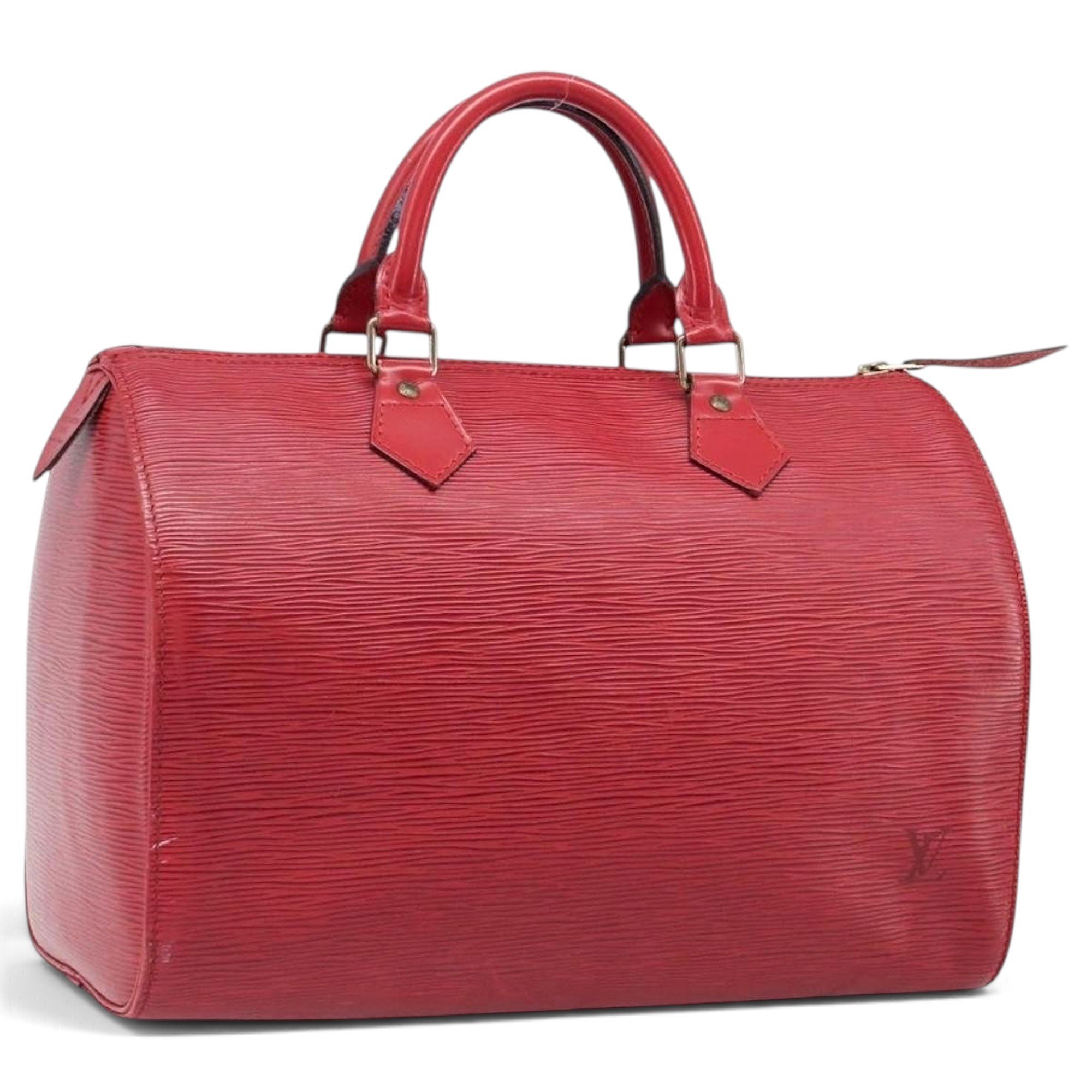 Speedy leather handbag